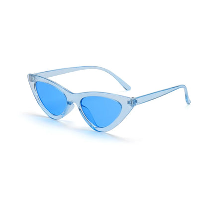 New Sexy Cat Eye Sunglasses Women Small Triangle Vintage Ladies Sunglasses Red Female Trending Streetwear UV400 Shades Eyewear