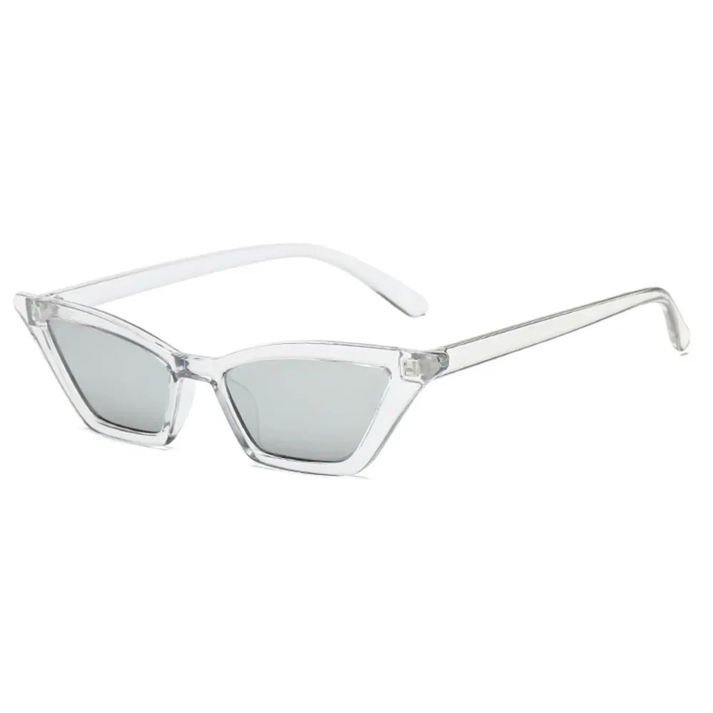 New Sexy Cat Eye Sunglasses Women Small Triangle Vintage Ladies Sunglasses Red Female Trending Streetwear UV400 Shades Eyewear