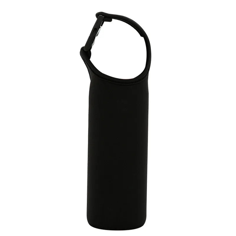 Bpa-Free 500Ml Insulated Vacuum Flasks Sports Bike Thermals Straw Cup Portable Rope Thermos Water Bottle Coffee Mug Travel
